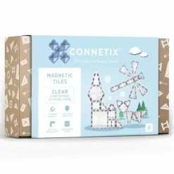 Connetix Tiles Clear Pack (34St) | Magnetische Bouwtegels | Kidsdeco.Nl