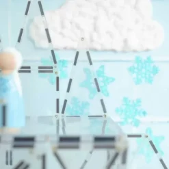 Connetix Tiles Clear Pack (34St) | Magnetische Bouwtegels | Kidsdeco.Nl