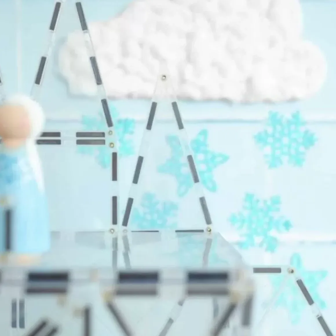 Connetix Tiles Clear Pack (34St) | Magnetische Bouwtegels | Kidsdeco.Nl