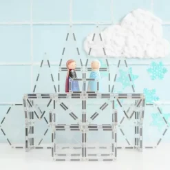 Connetix Tiles Clear Pack (34St) | Magnetische Bouwtegels | Kidsdeco.Nl