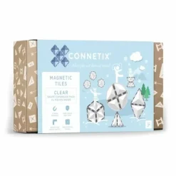 Connetix Tiles Clear Shape Expansion Pack (24St) | Magnetische Bouwtegels | Kidsdeco.Nl