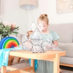 Connetix Tiles Clear Shape Expansion Pack (24St) | Magnetische Bouwtegels | Kidsdeco.Nl