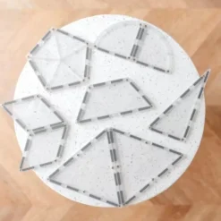 Connetix Tiles Clear Shape Expansion Pack (24St) | Magnetische Bouwtegels | Kidsdeco.Nl