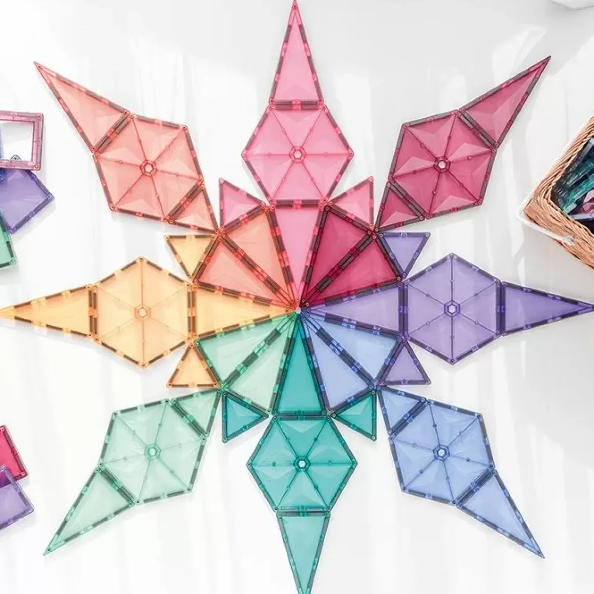 Connetix Tiles Pastel Geometry Pack (40St)