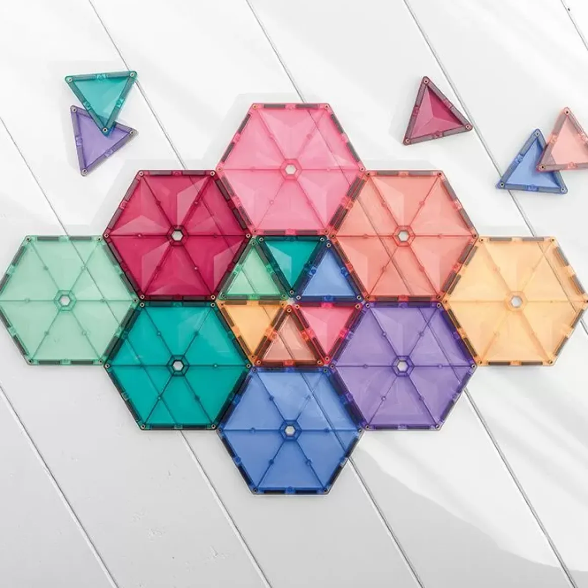 Connetix Tiles Pastel Geometry Pack (40St)