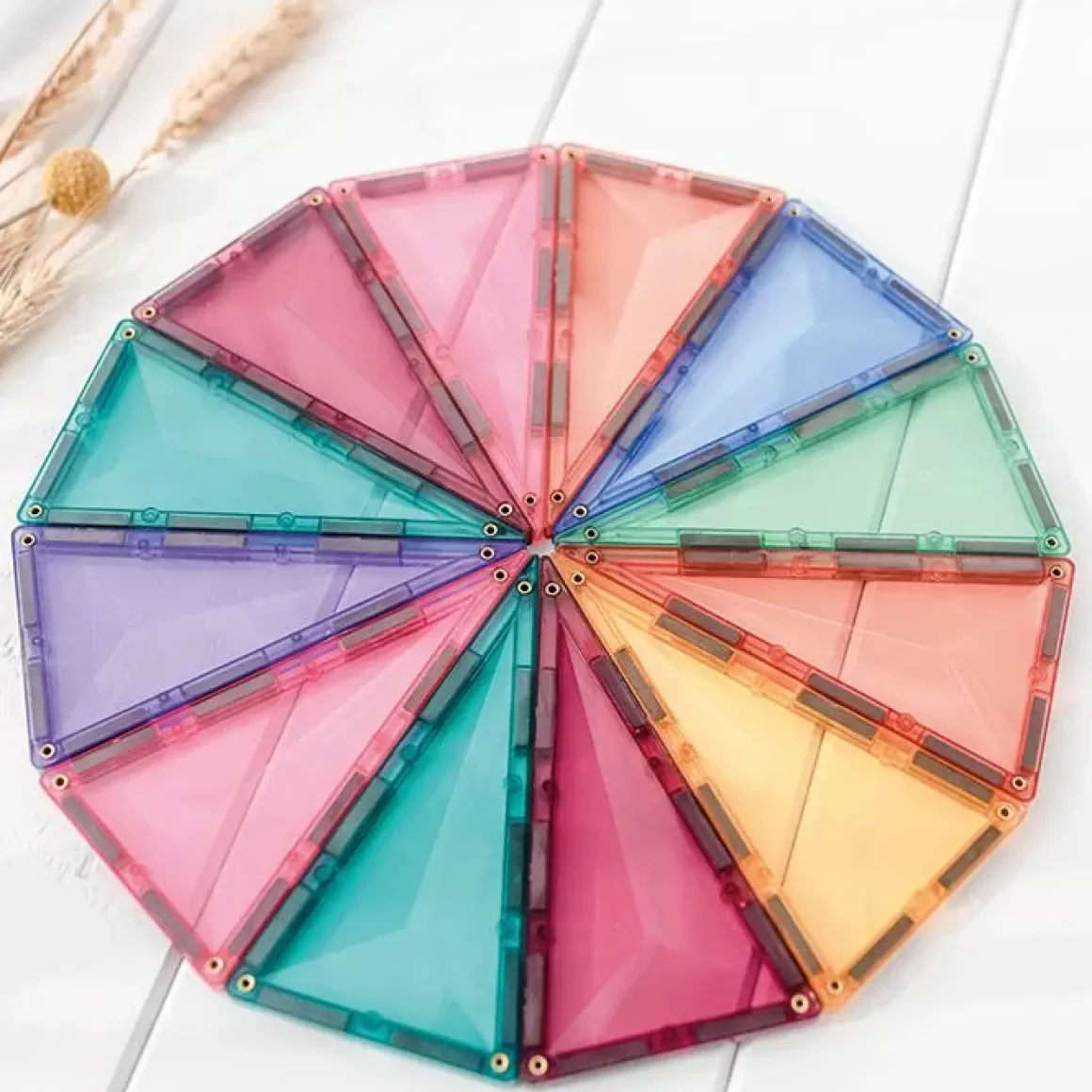 Connetix Tiles Pastel Geometry Pack (40St)