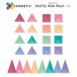 Connetix Tiles Pastel Mini Pack (32St)