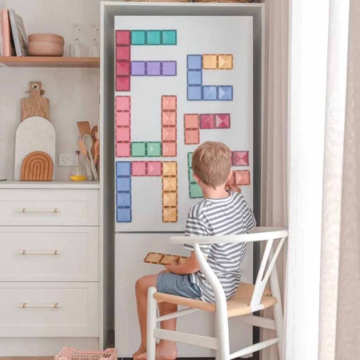 Connetix Tiles Pastel Rectangle Pack (24St)