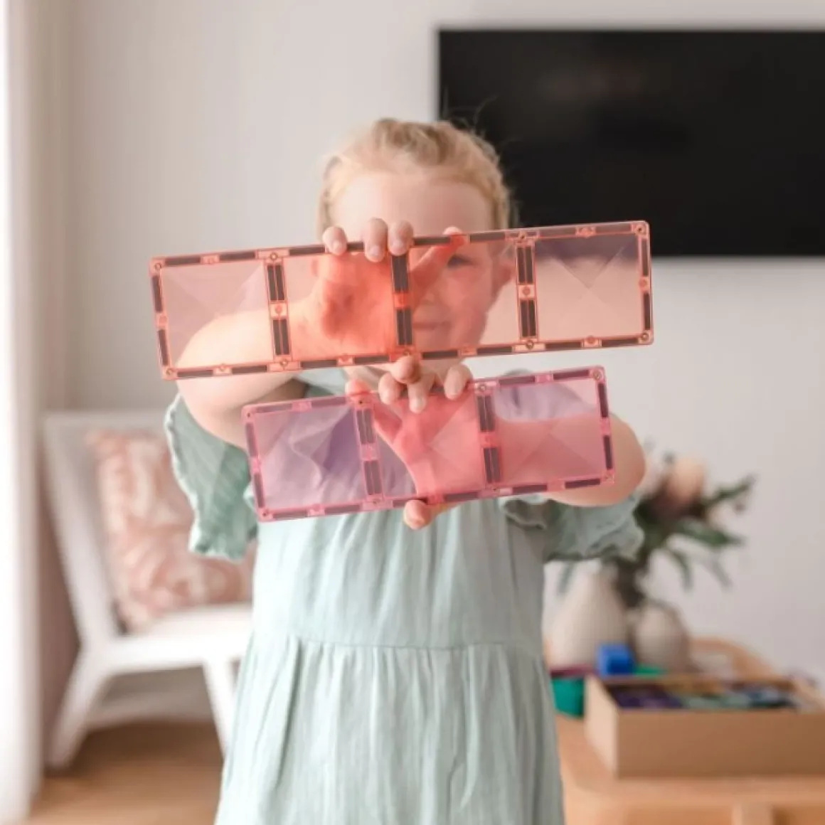 Connetix Tiles Pastel Rectangle Pack (24St)