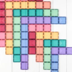 Connetix Tiles Pastel Rectangle Pack (24St)