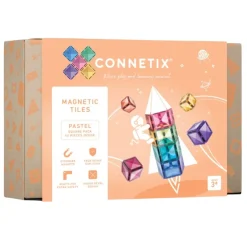 Connetix Tiles Pastel Square Pack (40St)