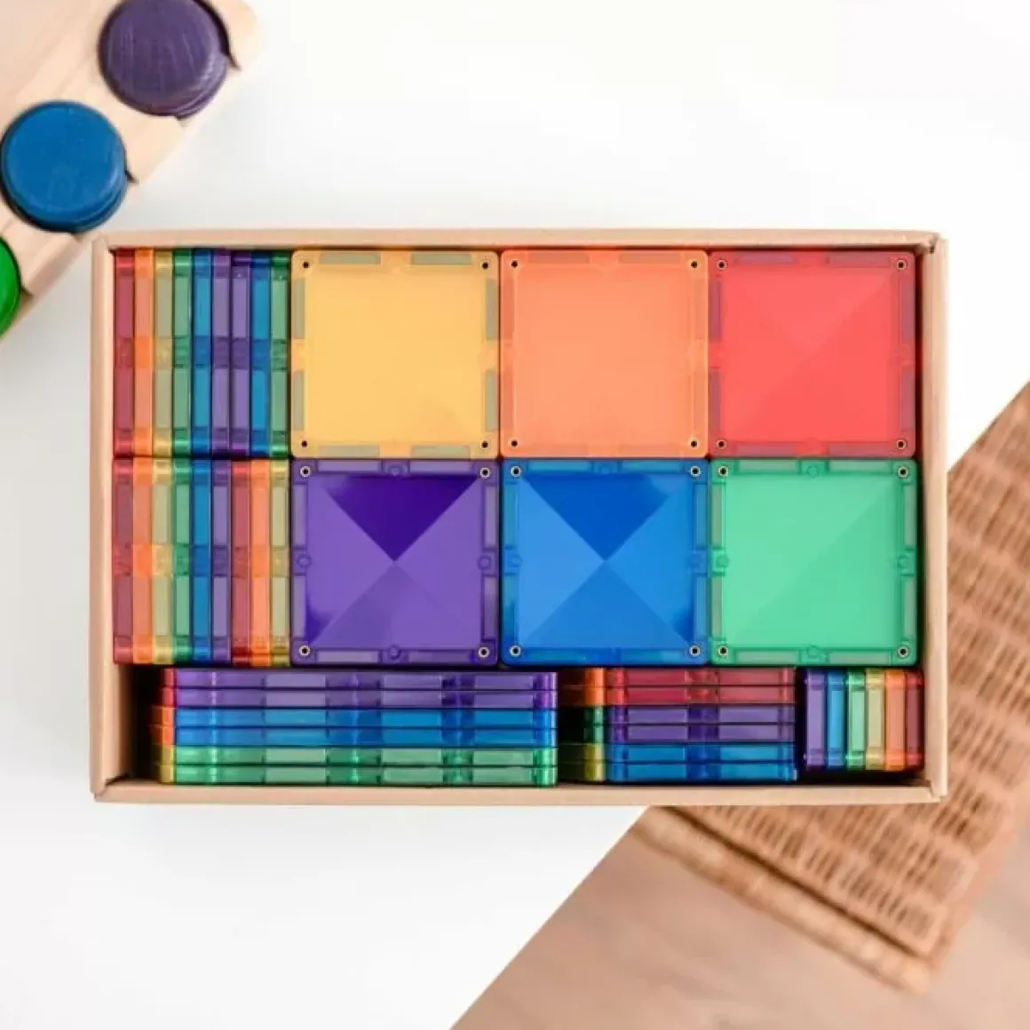 Connetix Tiles Rainbow Creative Pack (102St)