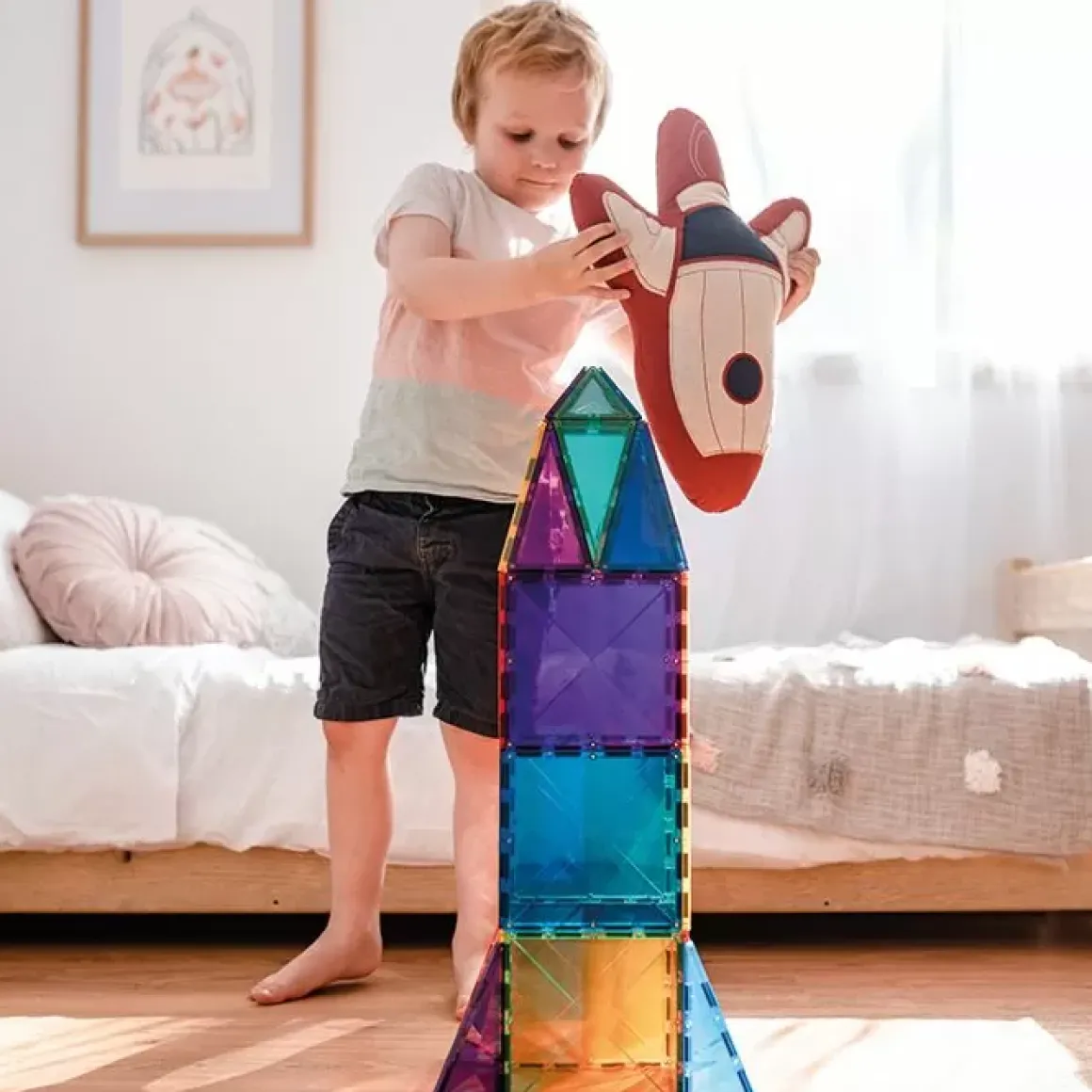 Connetix Tiles Rainbow Creative Pack (100St)