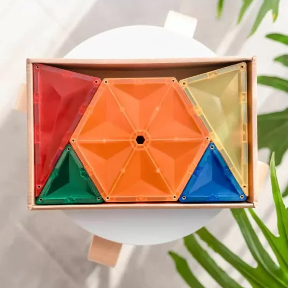 Connetix Tiles Rainbow Geometry Pack (30St)