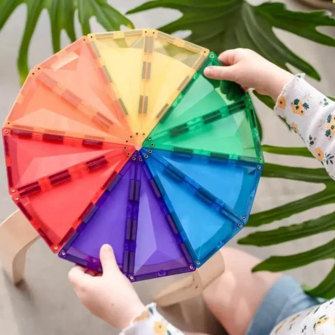 Connetix Tiles Rainbow Geometry Pack (30St)