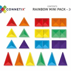 Connetix Tiles Rainbow Mini Pack (24St)