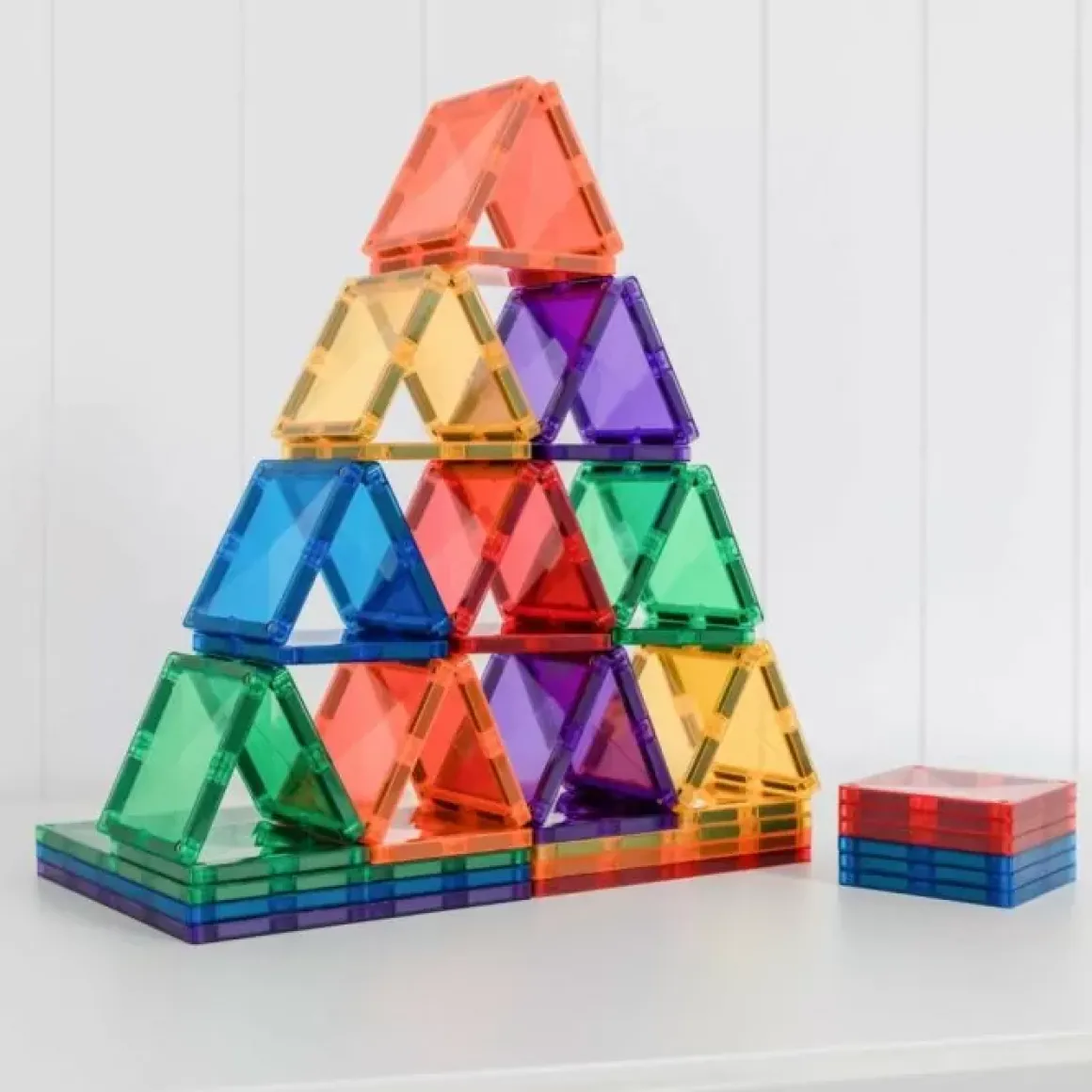 Connetix Tiles Rainbow Square Pack (42St)