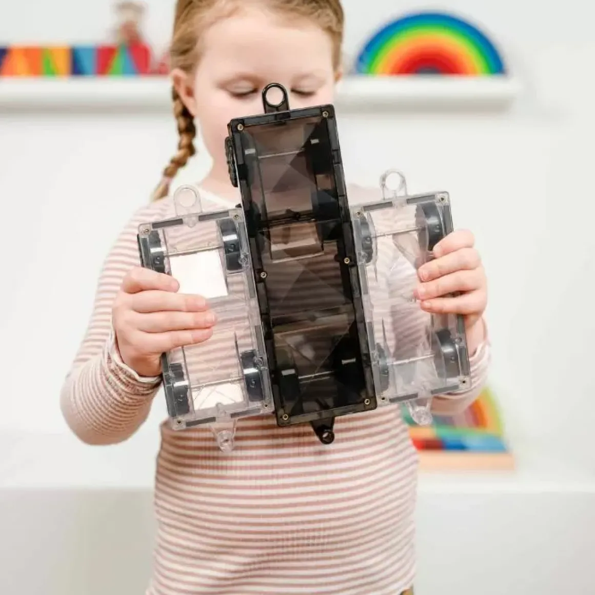 Connetix Tiles Rainbow Transport Pack (50St)