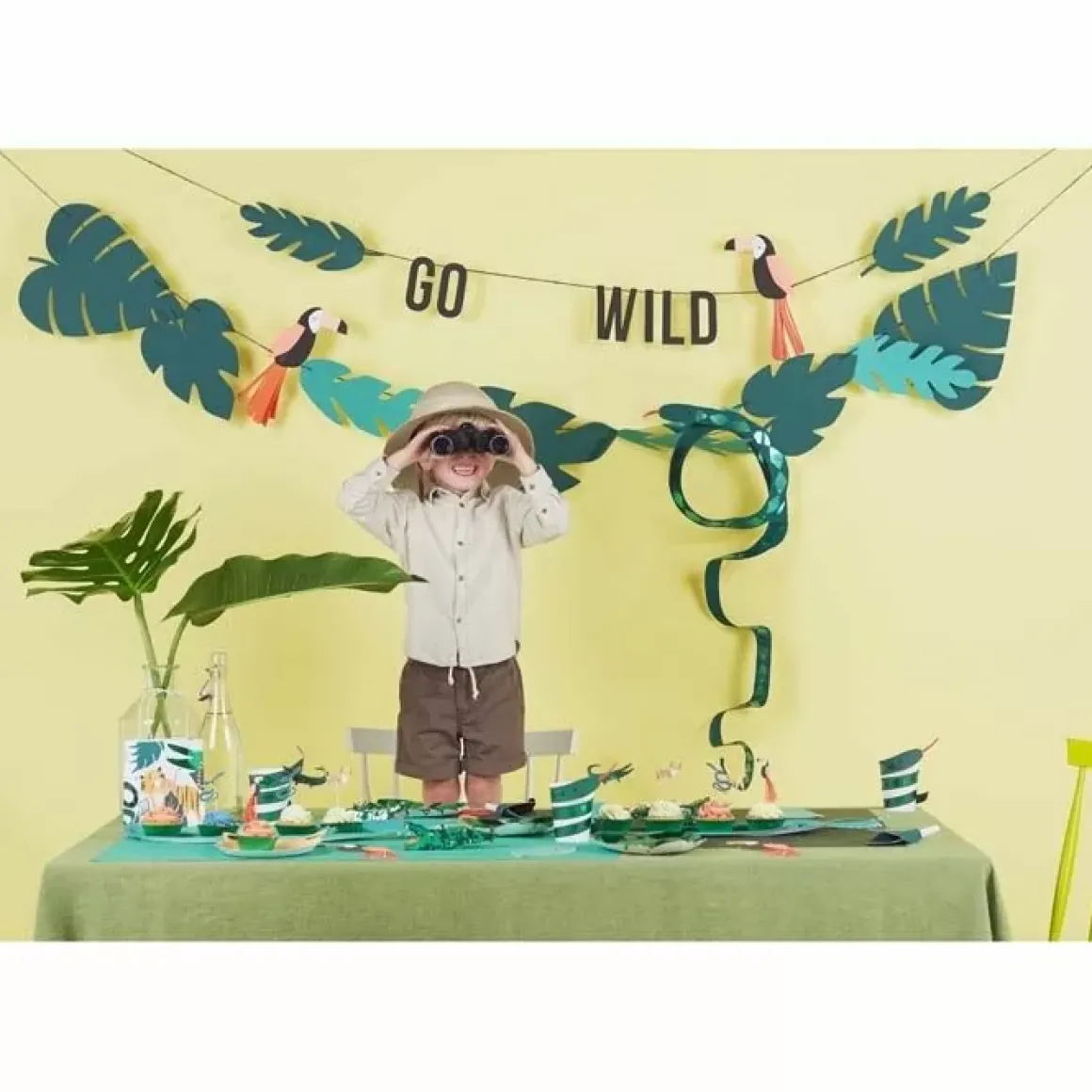 Cupcake Set Go Wild Meri Meri