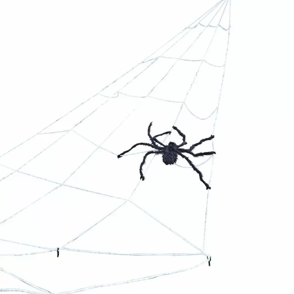 Decoratie Spinnenweb Extra Groot Wit Fright Night Ginger Ray