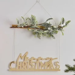 Decoratiehanger Merry Christmas Goud Nordic Noel Ginger Ray