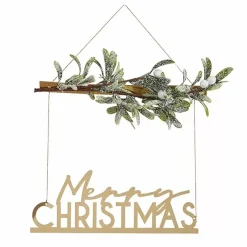 Decoratiehanger Merry Christmas Goud Nordic Noel Ginger Ray
