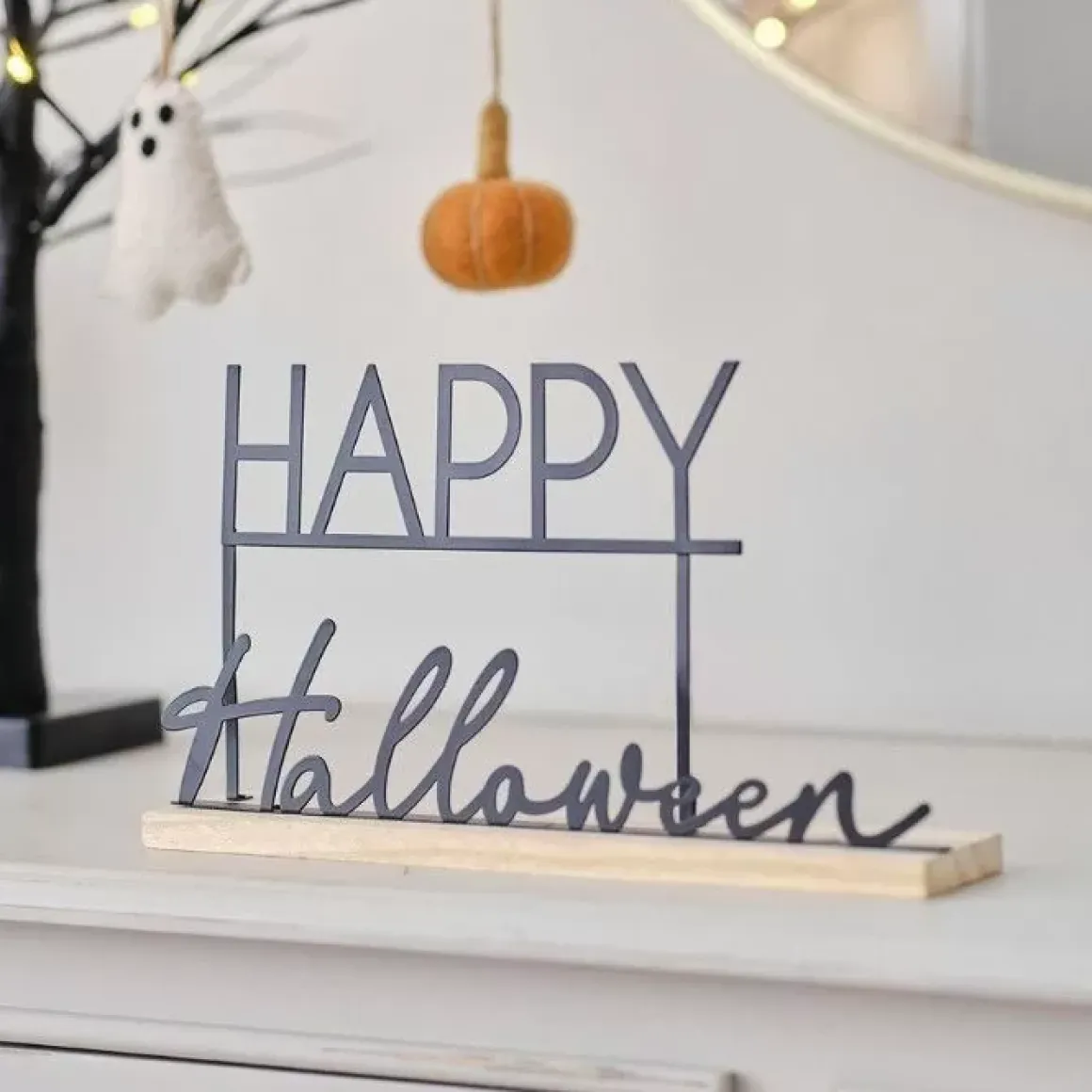 Decoratieletters Happy Halloween Pumpkin Spice Ginger Ray