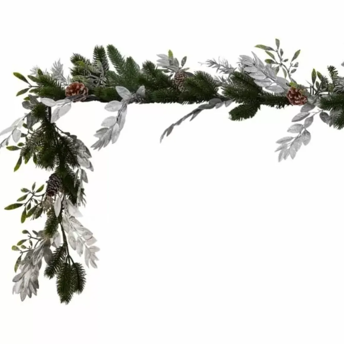 Decoratieslinger Takken Zilver Season For Silver Ginger Ray