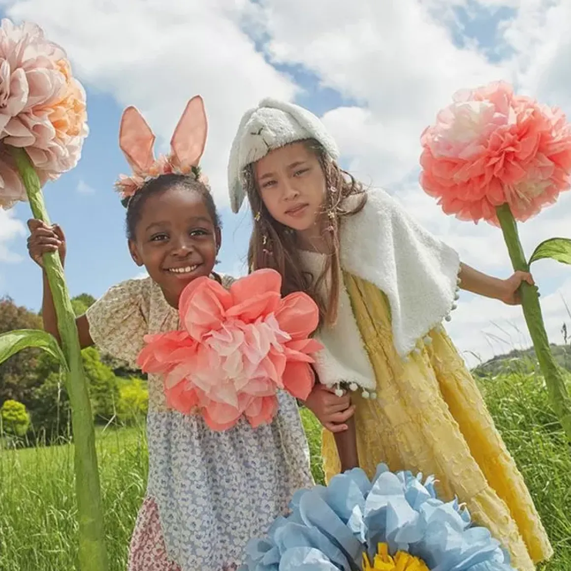 Diadeem Gingham Bunny Meri Meri