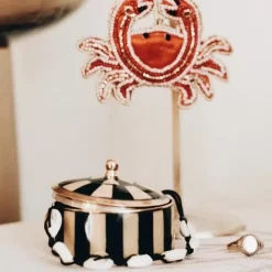 Doing Goods Opbergdoosje Chelsey Circus Black & White