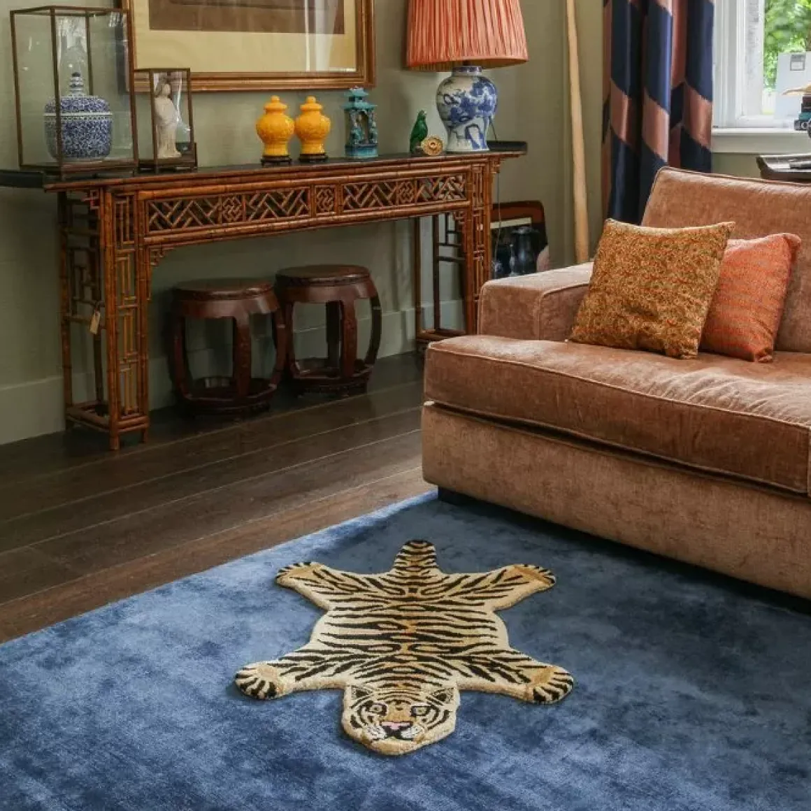 Doing Goods Vloerkleed Drowsy Tiger Klein