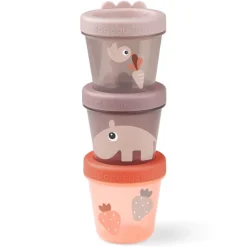 Done By Deer Babyvoeding Bewaarbakjes (3St) Ozzo Powder