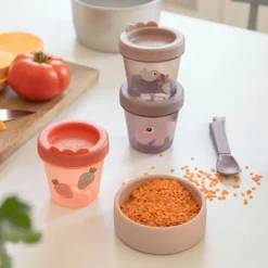 Done By Deer Babyvoeding Bewaarbakjes (3St) Ozzo Powder