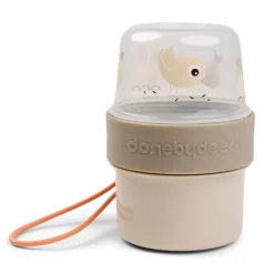 Done By Deer Beker + Snackbox 2 In 1 Birdee Sand