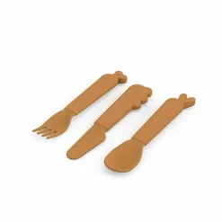 Done By Deer Bestekset Deer Friends Mustard