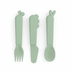 Done By Deer Bestekset Deer Friends Green