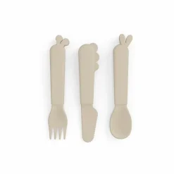 Done By Deer Bestekset Deer Friends Sand