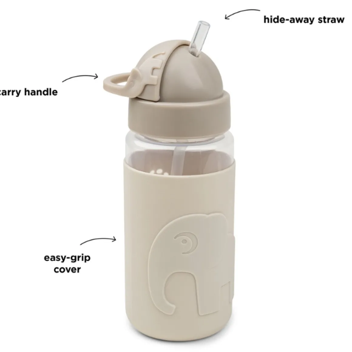 Done By Deer Drinkbeker Met Rietje Elphee Sand