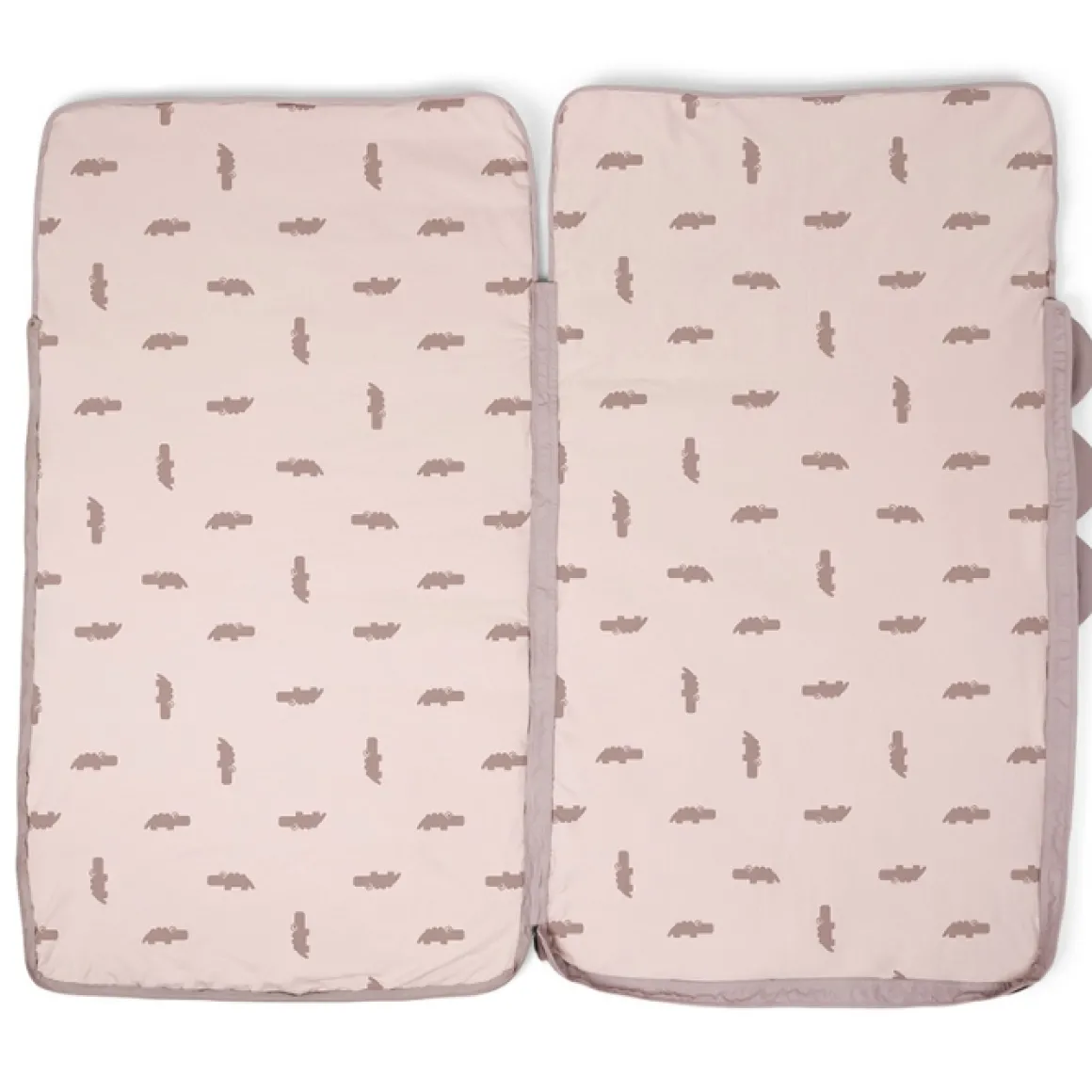 Done By Deer Gewatteerde Kinderslaapzak Croco Powder