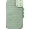 Done By Deer Gewatteerde Kinderslaapzak Croco Green