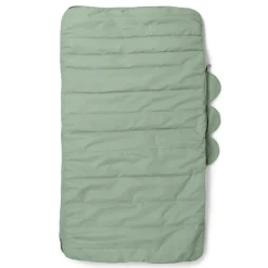 Done By Deer Gewatteerde Kinderslaapzak Croco Green