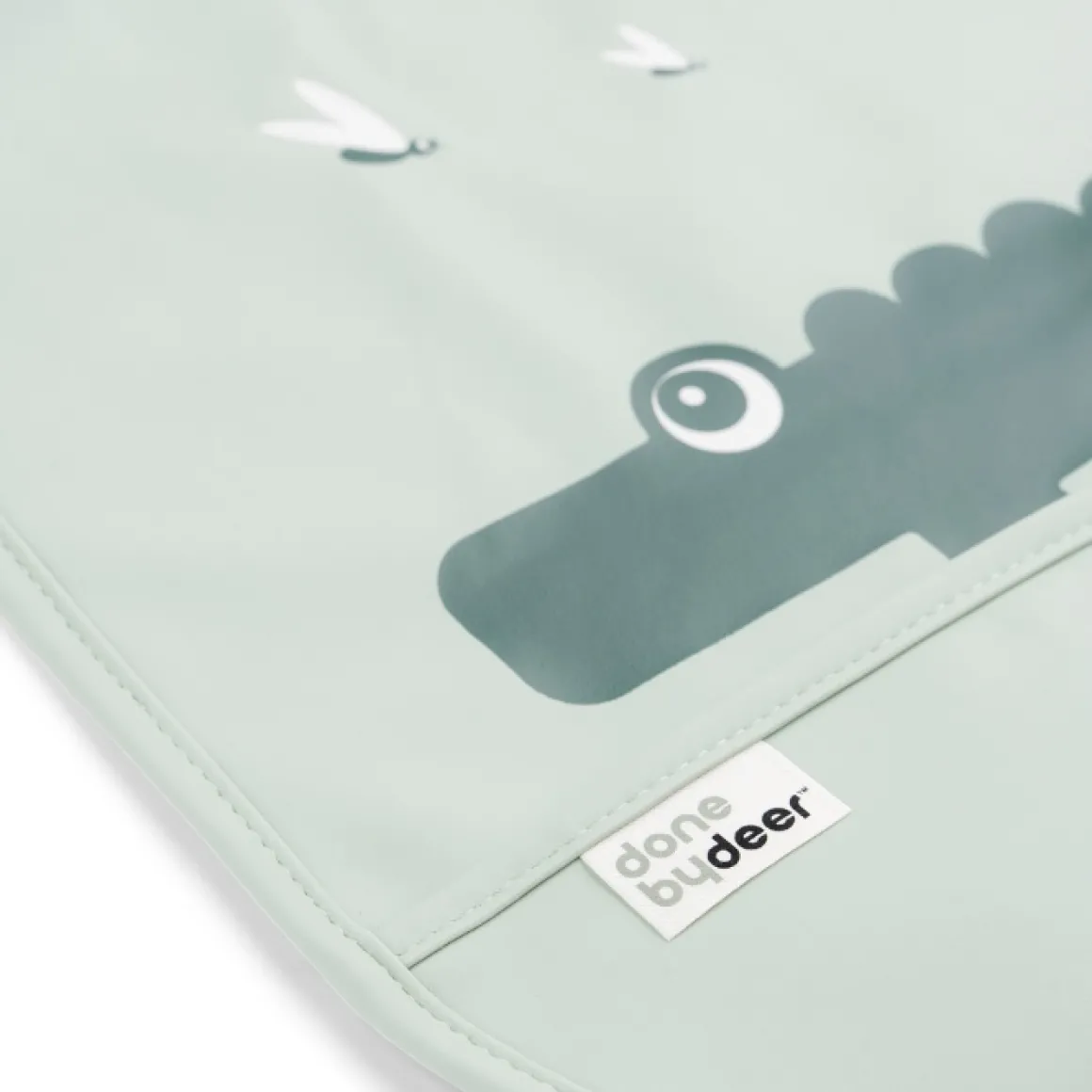 Done By Deer Lange Slabben Croco Groen (2St)