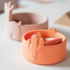 Done By Deer Siliconen Kommen (2St) Lalee Powder/Coral