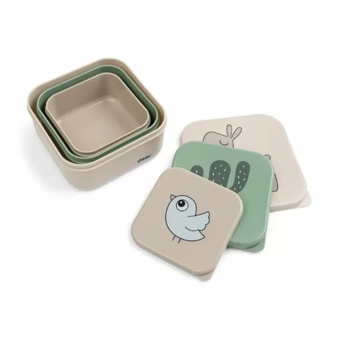 Done By Deer Snackbox Set Lalee Sand Mix (3St)