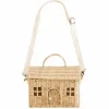 Draagbaar Poppenhuisje Casa Bag Straw Olli Ella