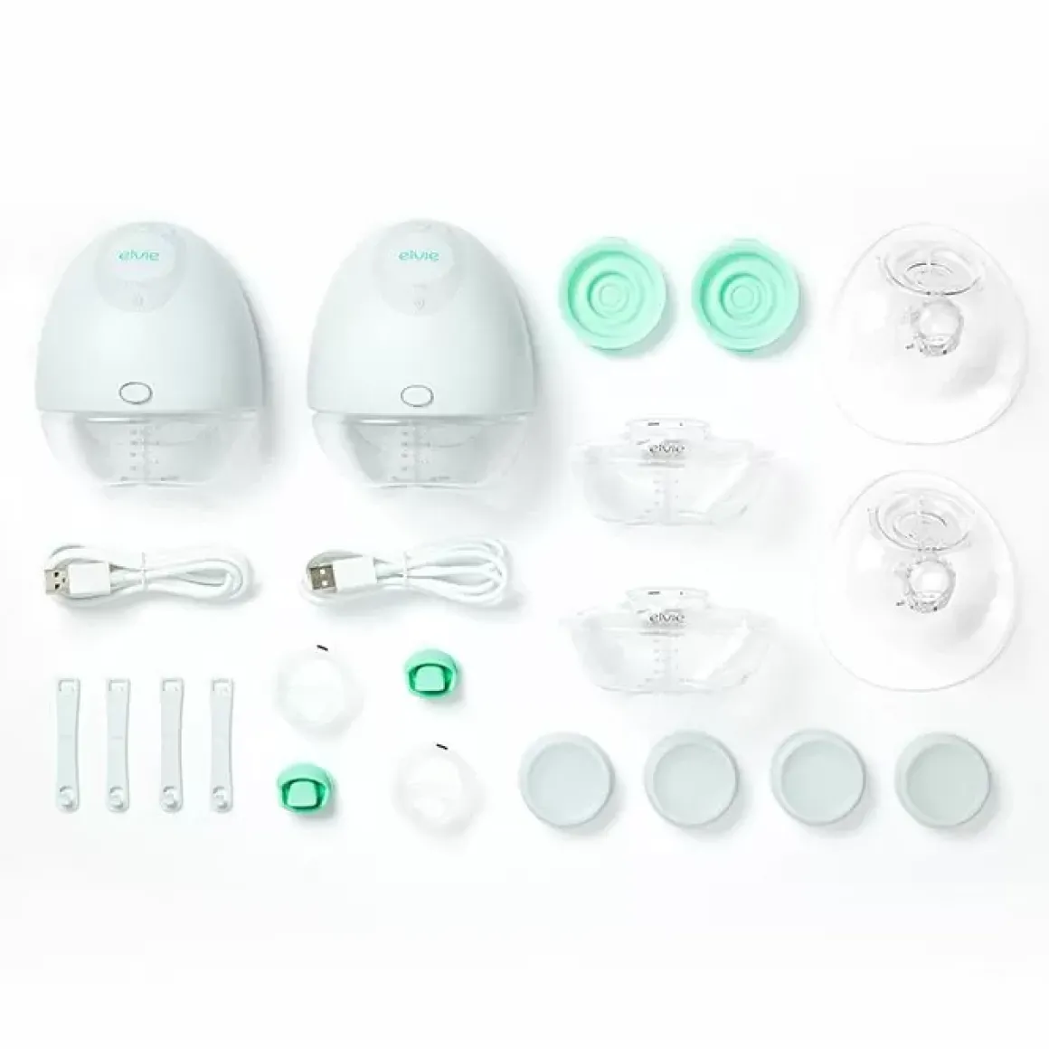 Elvie Elektrische Draagbare Borstkolf Dubbel