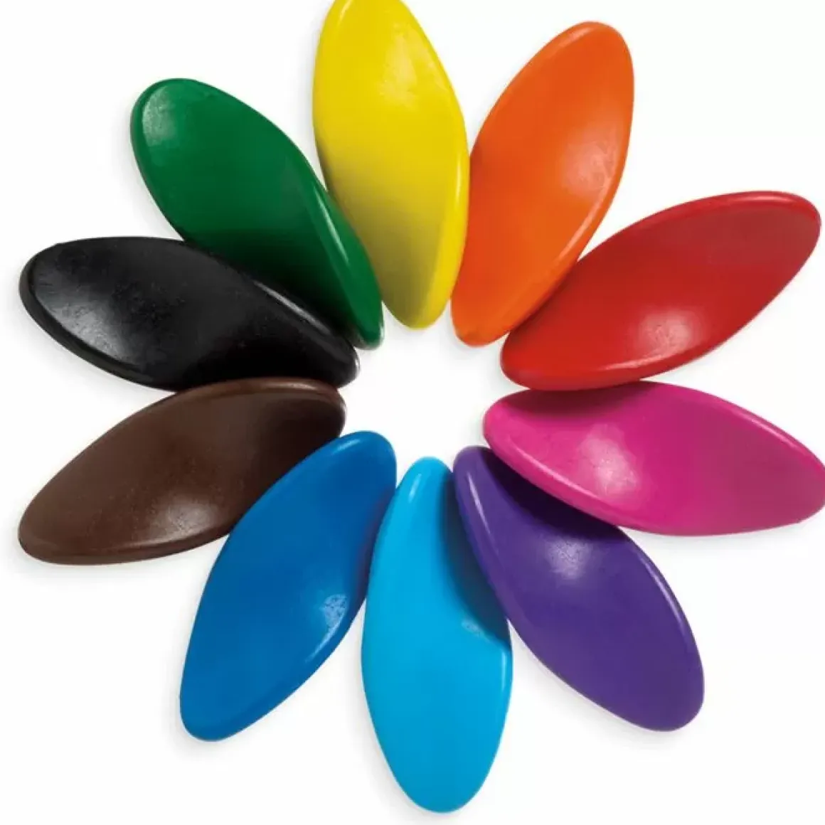 Ergonomische Waskrijtjes Left-Right (10St) Ooly