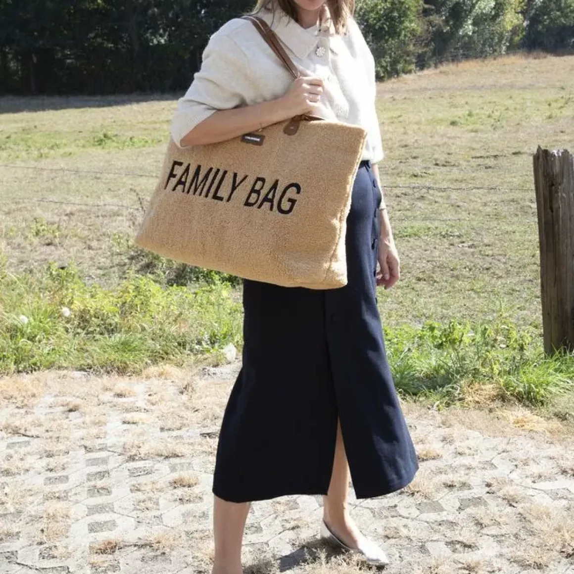 Family Bag Teddy Beige Childhome