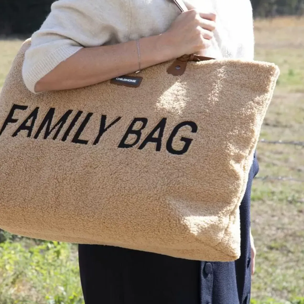 Family Bag Teddy Beige Childhome