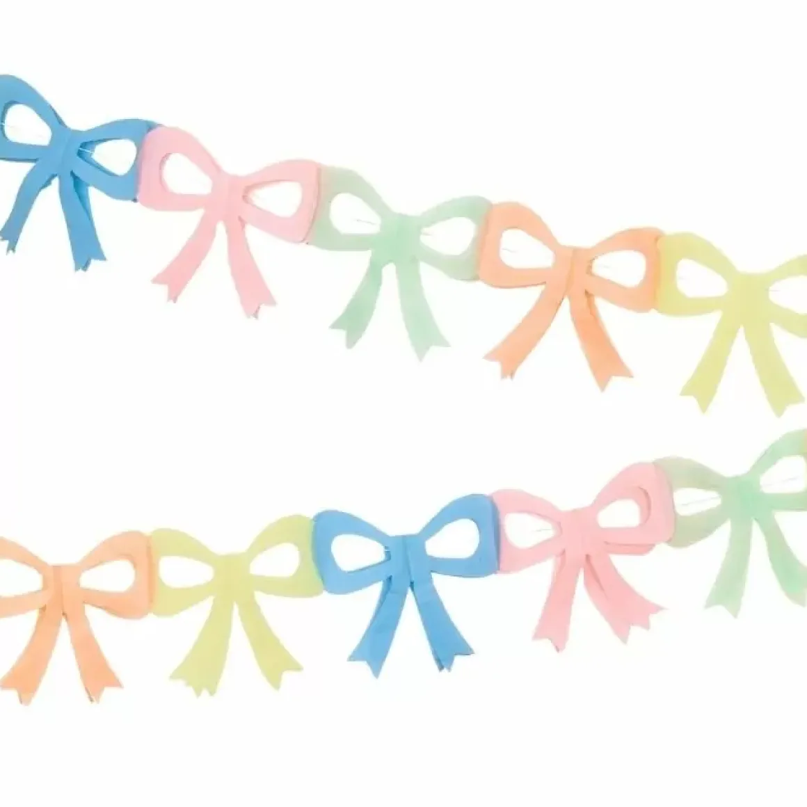 Feestelijke Pastel Strikkenslinger 3M Van Meri Meri (3St)